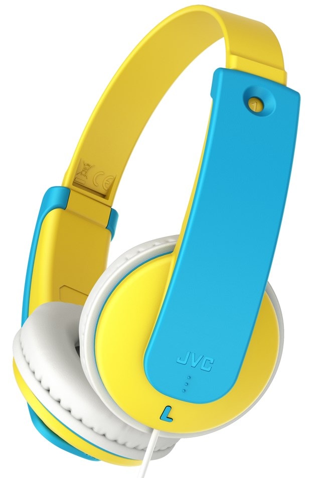 JVC Kids Yellow/Blue Headphones - 1