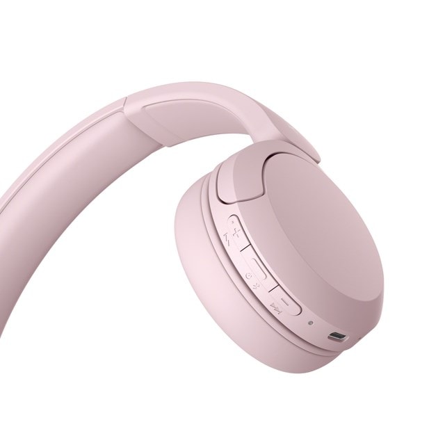 Sony WH-CH520 Pink Bluetooth Headphones - 5