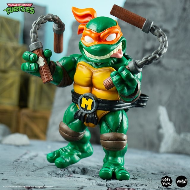 Michelangelo Teenage Mutant Ninja Turtles Mondo Soft Vinyl Figurine - 4