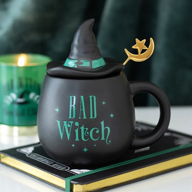 Bad Witch Liddled Mug & Spoon - 4