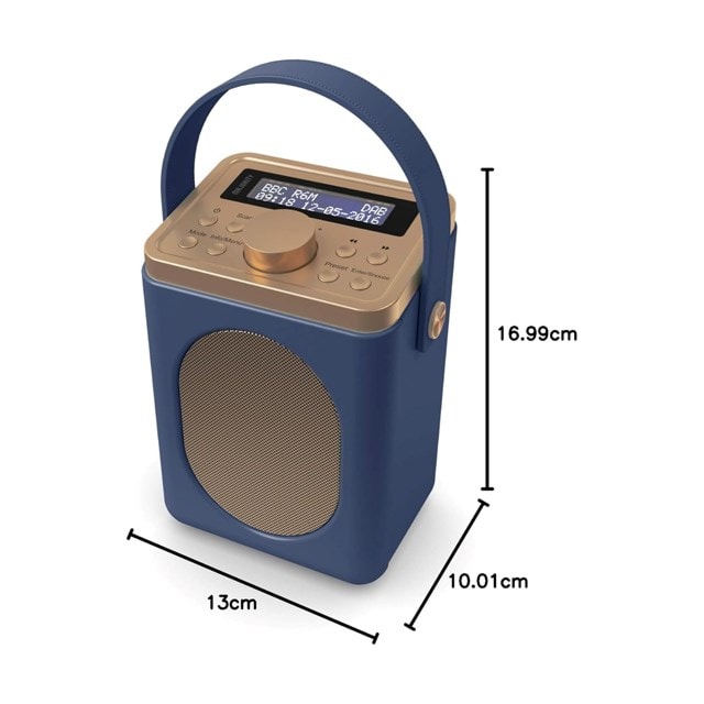 Majority Little Shelford Midnight Blue DAB+/FM Portable Radio - 7