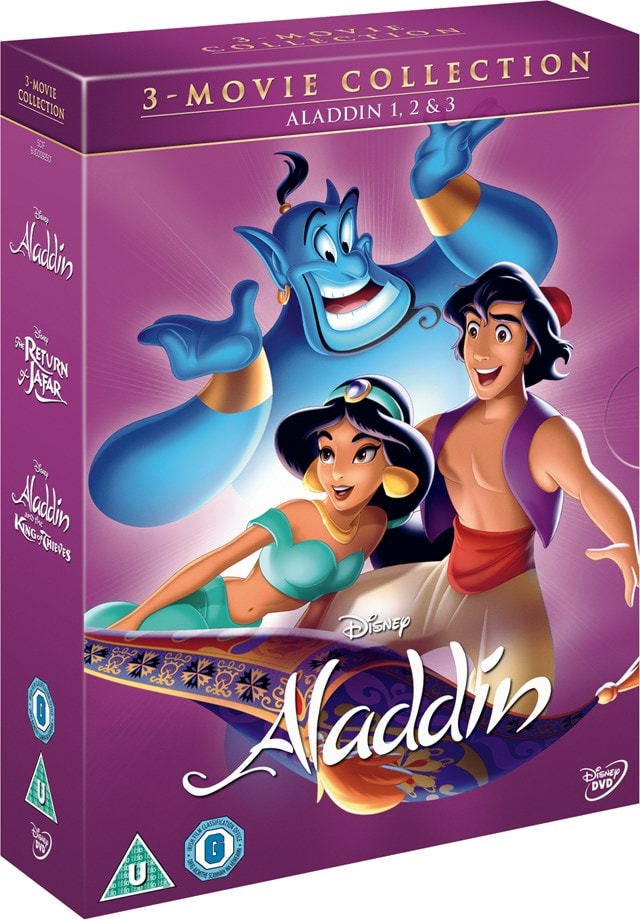 Aladdin DVD Trilogy | Disney Movie | HMV Store