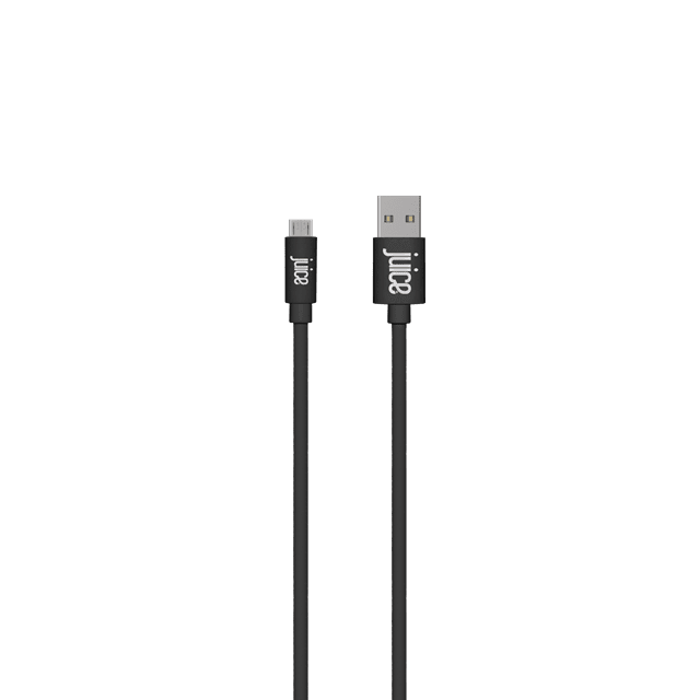 Juice Micro USB Black Charge & Sync Cable 3m - 2