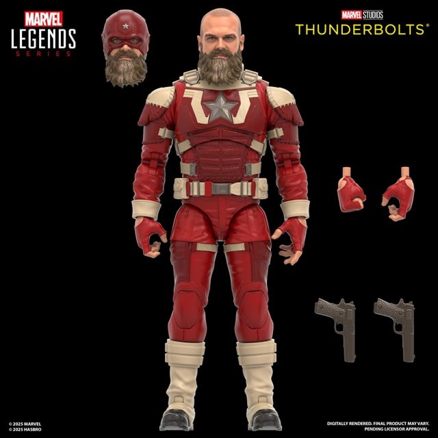 Yelena Belova And Red Guardian Thunderbolts Marvel Legends Series Hasbro Action Figures 2 Pack - 4