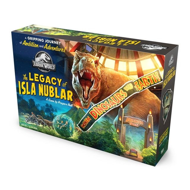 Jurassic World The Legacy Of Isla Nublar Funko Strategy Board Game - 4