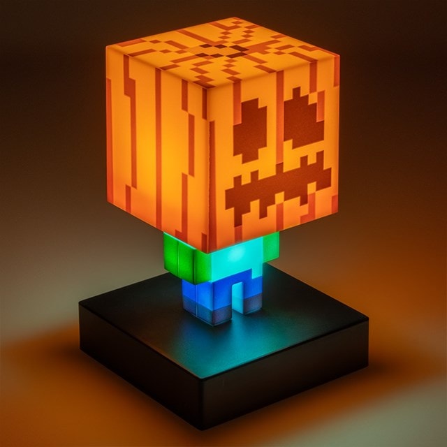 Zombie Jack O Lantern Minecraft Icon Light - 4