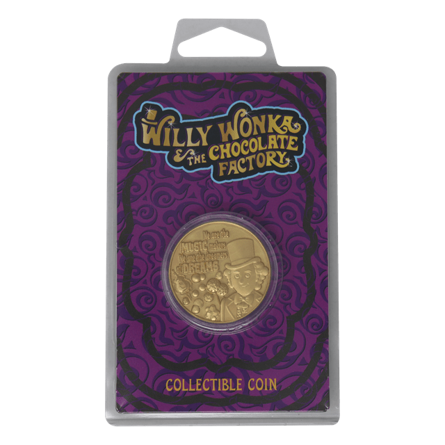 Willy Wonka And The Chocolate Factory Limited Edition Dreamers Coin - 6