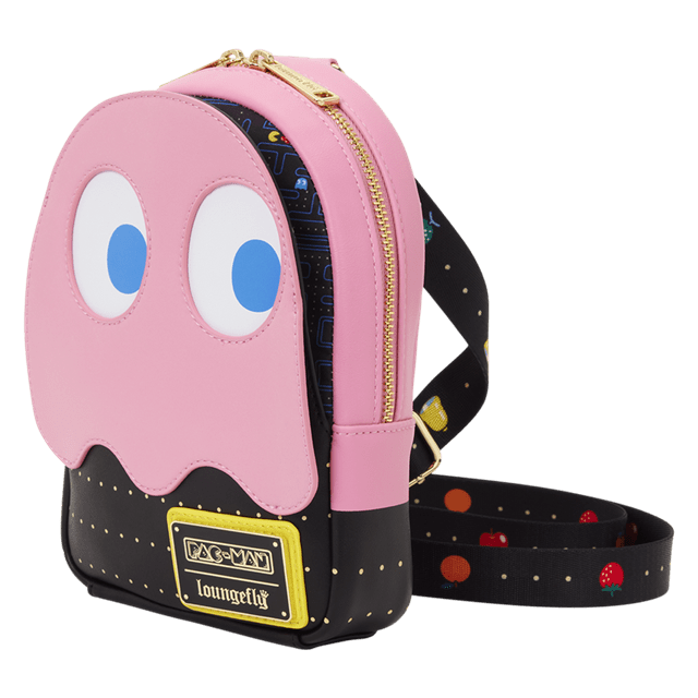 Pac-Man Pinky Ghost Sling Loungefly Crossbody Bag - 3