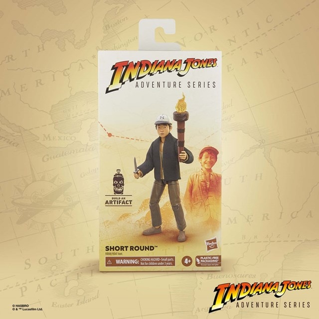 Short Round Indiana Jones and the Temple of Doom Hasbro Adventure Series Action Figure - 5
