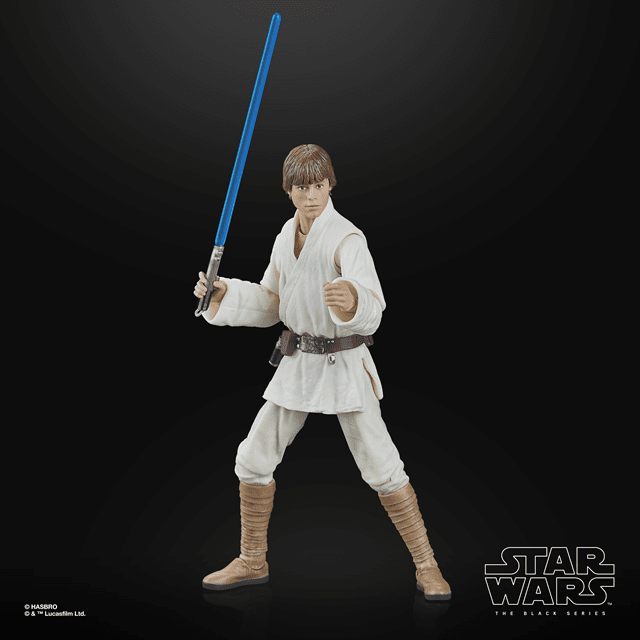 Luke Skywalker A New Hope Star Wars Black Series Hasbro Action Figure - 5