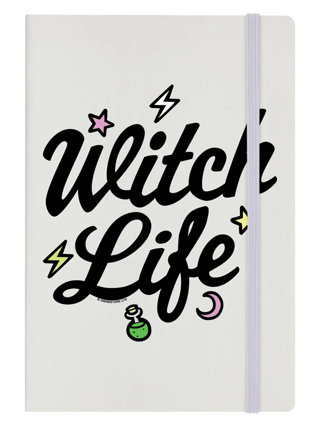 Witch Life Cream A5 Hard Cover Notebook - 1
