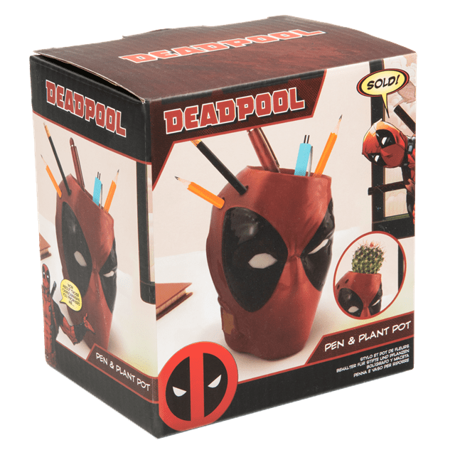 Deadpool Pen And Plant Pot - 3