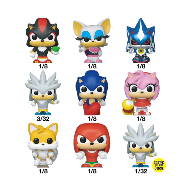 Sonic The Hedgehog Mystery Funko Bitty Pop Single - 2