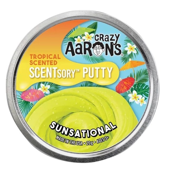 Crazy Aaron's Tropical Scentsory Sunsational Thinking Putty - 2