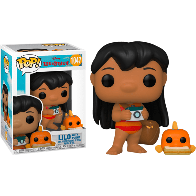 Lilo With Pudge 1047 Lilo & Stitch Funko Pop Vinyl - 1