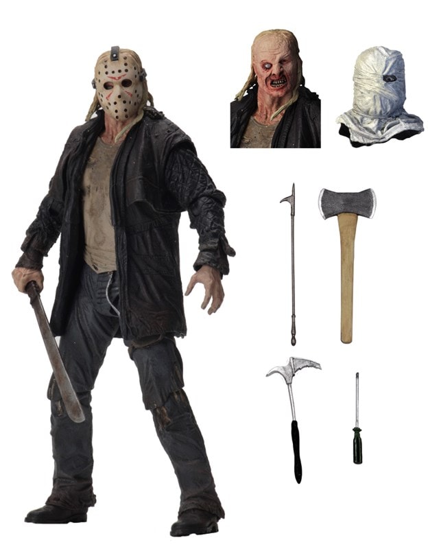 Ultimate Jason (2009 Remake) Friday 13th Neca 7" Scale Action Figure - 1