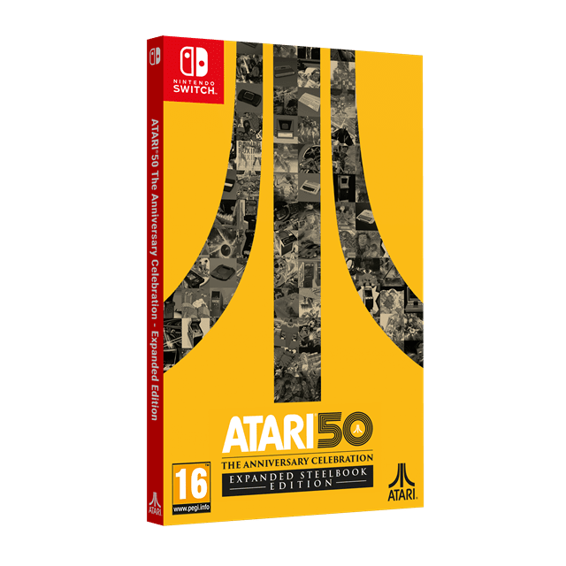 Atari 50: The Anniversary Celebration - Expanded Steelbook Edition (Nintendo Switch) - 2