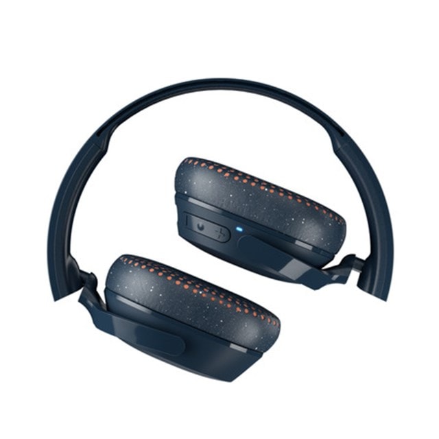 Skullcandy Riff Wireless Blue Bluetooth Headphones - 5