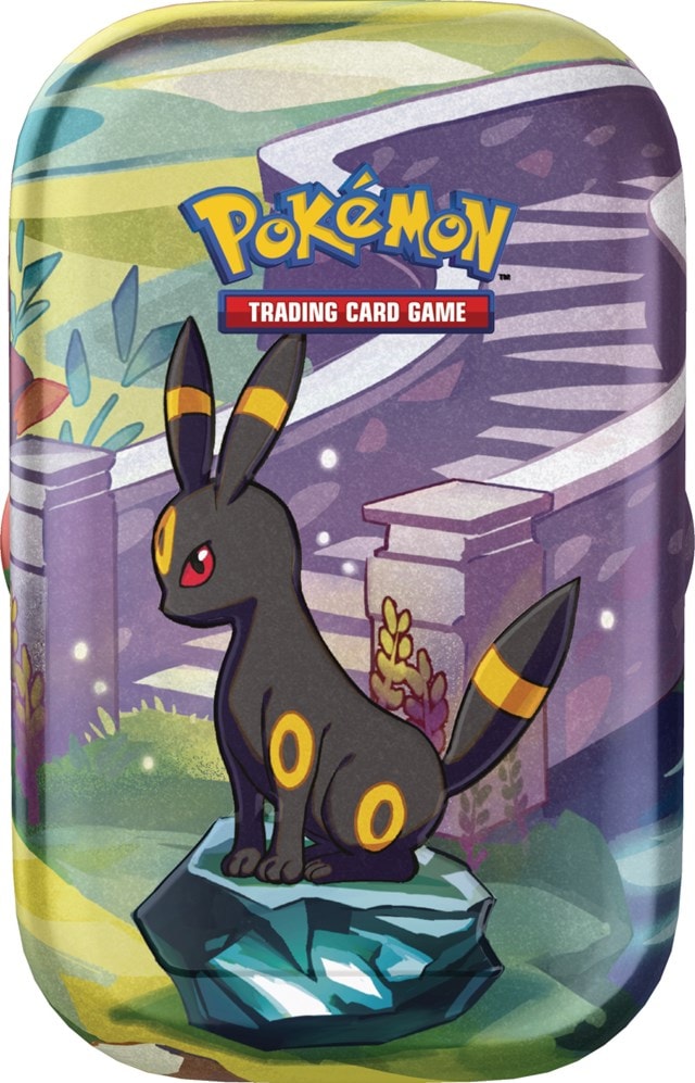 Scarlet & Violet 8.5 Prismatic Evolution Mini Tin Umbreon Pokemon Trading Cards - 2