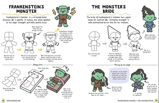 Kawaii: How To Draw Really Cute Spooky Stuff Paperback - 7