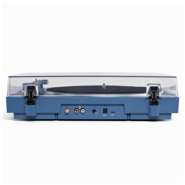 Victrola Automatic Blue Bluetooth Turntable - 6