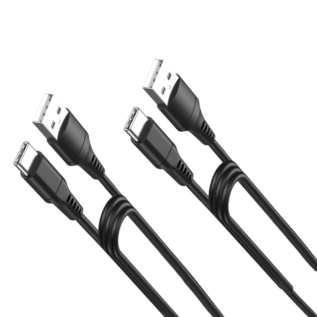 Mixx Charge Midnight Black USB-C 1.2m Double Pack - 1