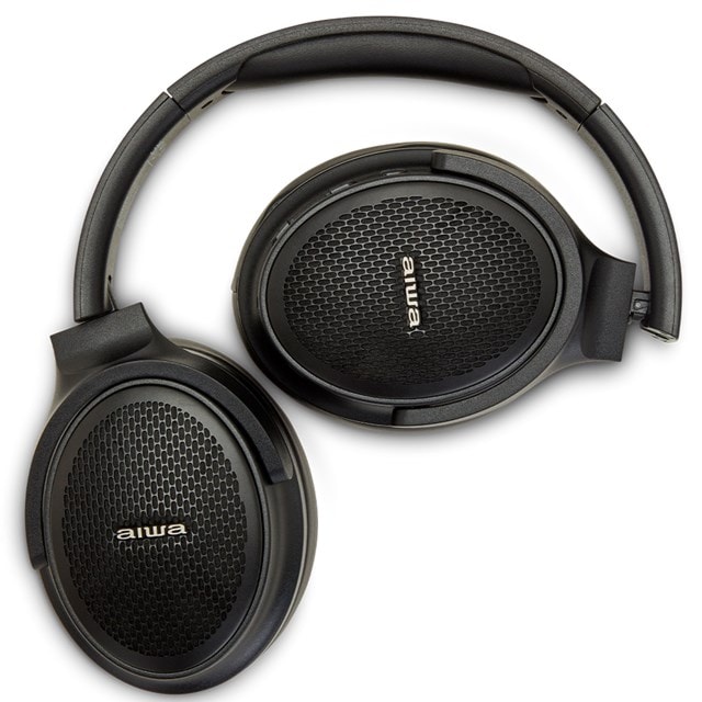 Aiwa HST-250BT Black Bluetooth Headphones - 10