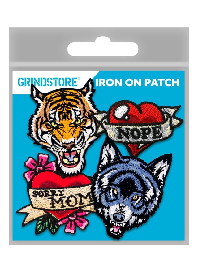 Tattoo Iron On Patch Pack - 1