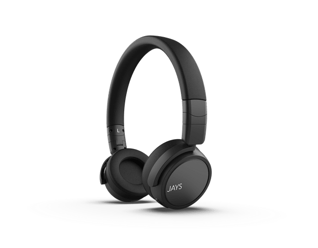 Jays x-Seven Black Bluetooth Headphones - 1