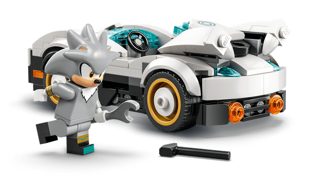 Silver's Car Vs. Knuckles' Monster Truck Sonic the Hedgehog LEGO - 7