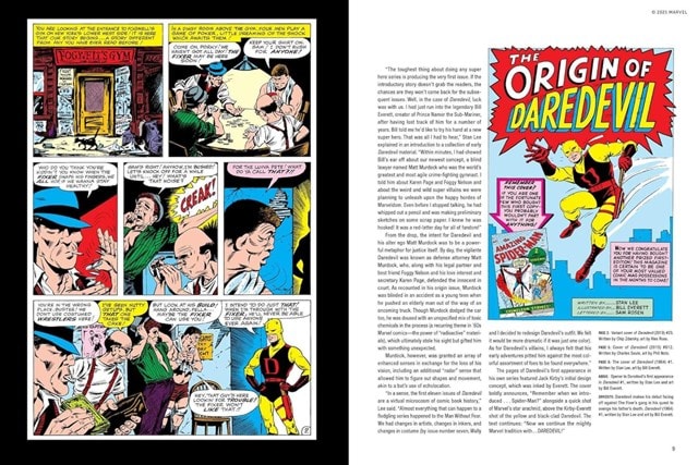 Daredevil The Illustrated History Hardback - 3