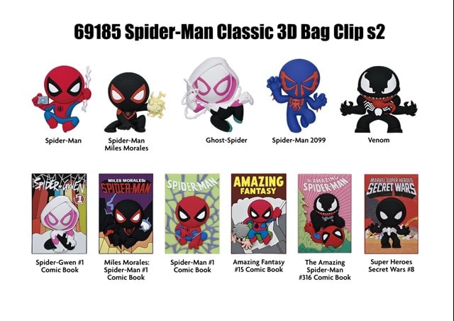 Spider-Man Classic Series 2 Bag Clips - 2