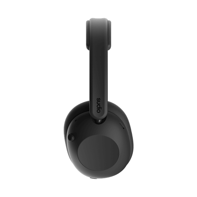 Sudio K3 ANC Black Active Noise Cancelling Bluetooth Headphones - 2