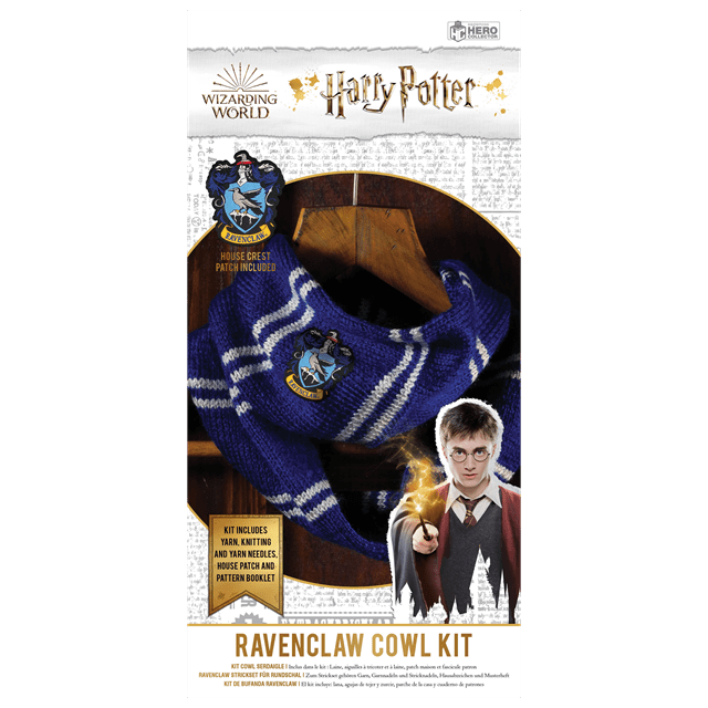 Harry Potter: Ravenclaw House Cowl: Knit Kit: Hero Collector - 7