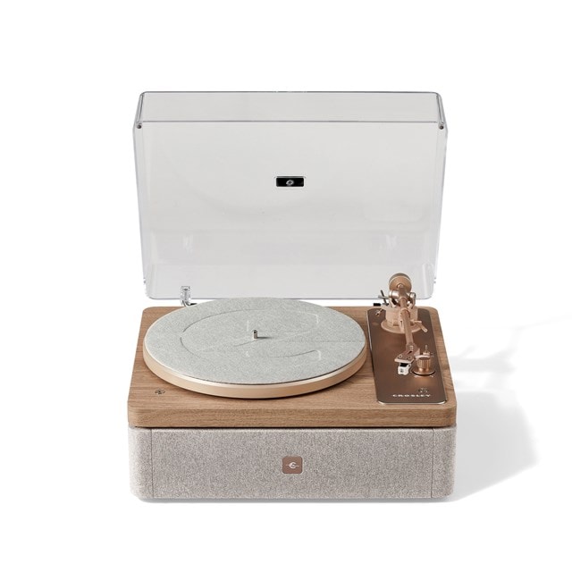 Crosley E100 Natural/Light Wood Turntable - 9
