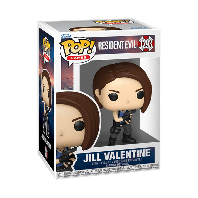 Jill Valentine 1293 Resident Evil Funko Pop Vinyl - 2