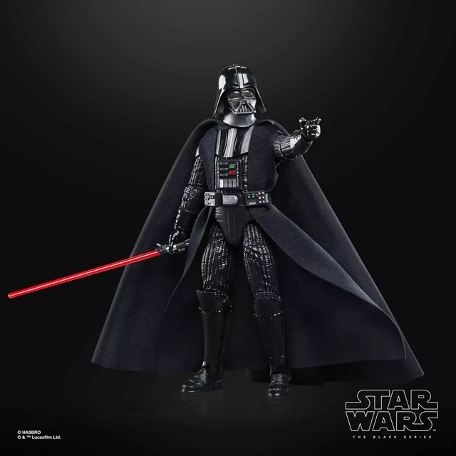 Darth Vader Episode IV A New Hope Star Wars Black Series Hasbro Action Figure - 1