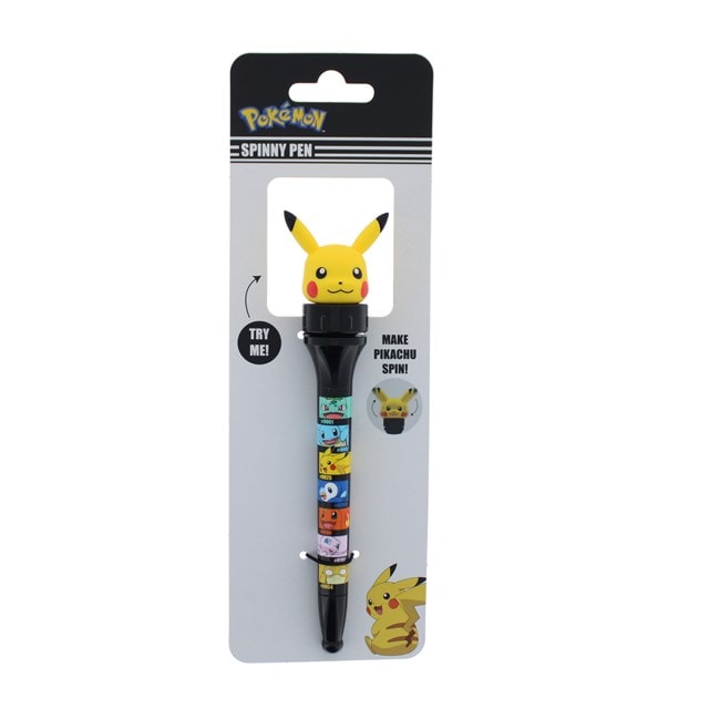Pikachu Pokemon Novelty Spinny Pen - 4