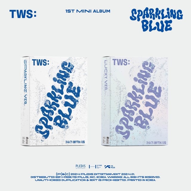TWS 1st Mini Album 'Sparkling Blue' (Lucky Ver.) - 1
