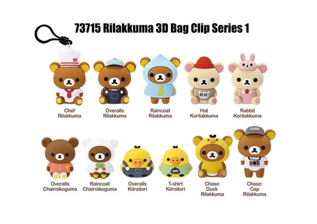 Rilakkuma Series 1 Bag Clips - 2