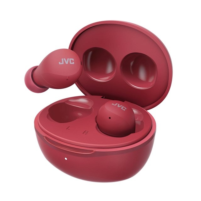 JVC Gumy Red True Wireless Bluetooth Earphones - 1