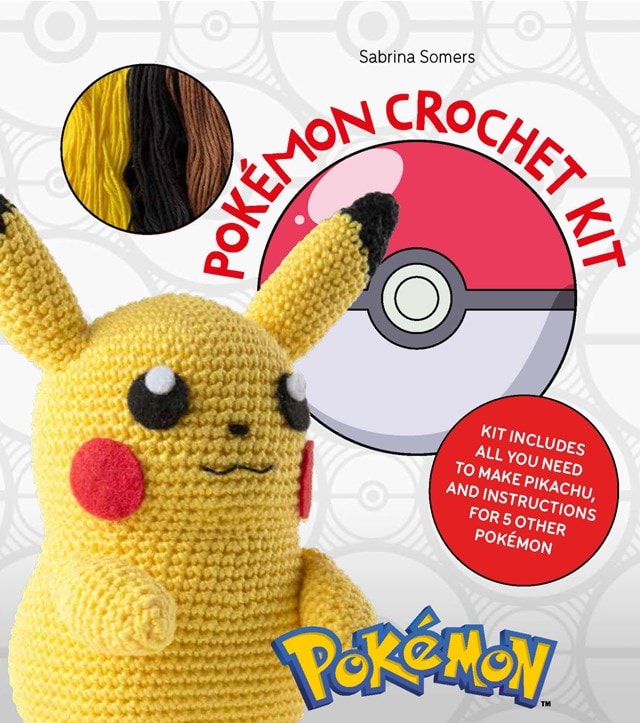Pikachu Pokémon Crochet Kit Sabrina Somers - 1
