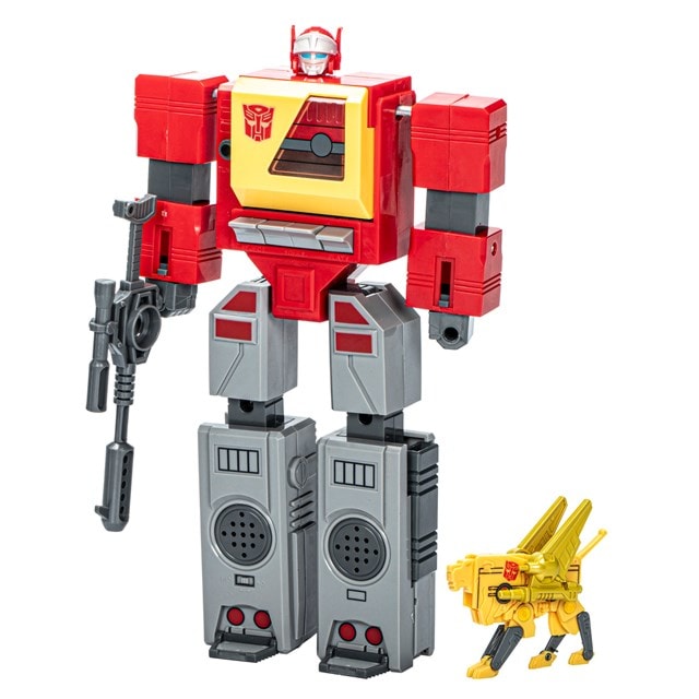 Transformers Retro 40th Anniversary Autobot Blaster & Steeljaw Action Figure - 2