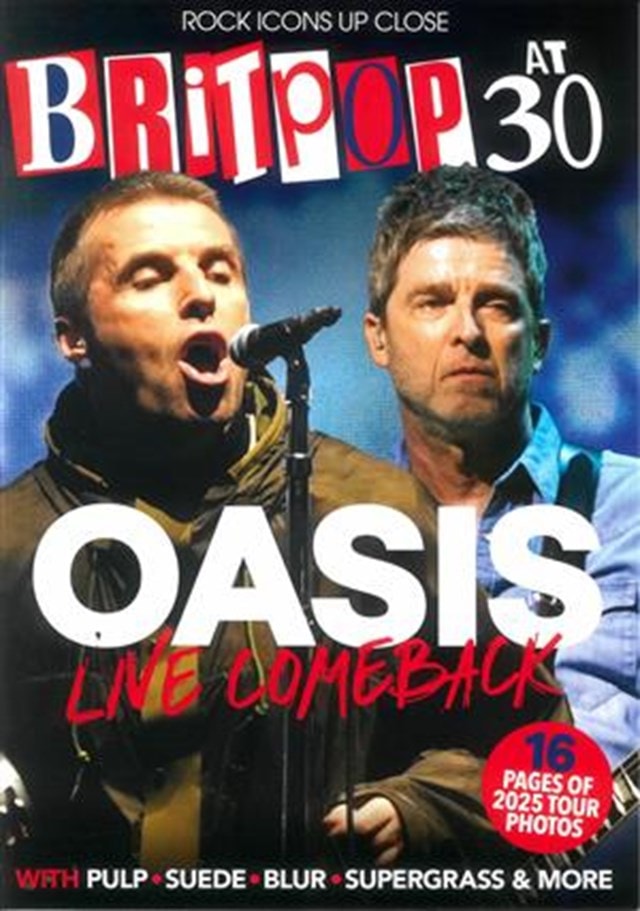 Oasis Britpop At 30 Rock Icons Up Close Magazine HMV Store