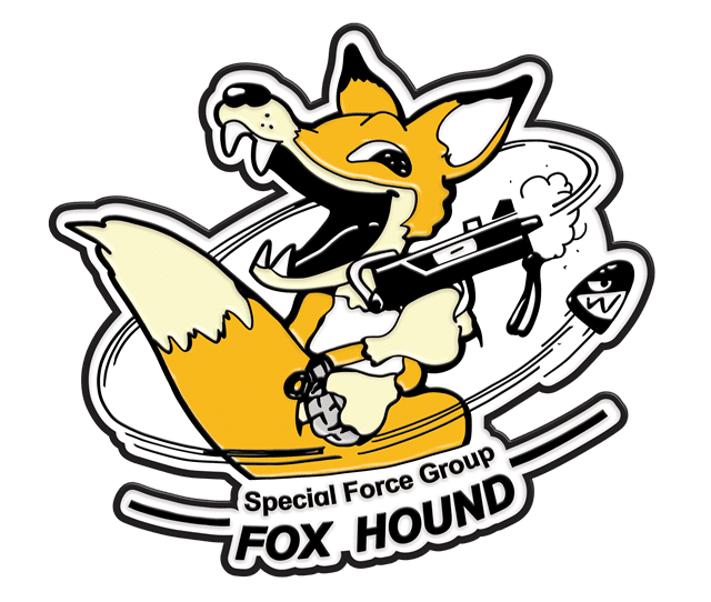 Foxhound Limited Edition Metal Gear Solid Pin Badge - 1