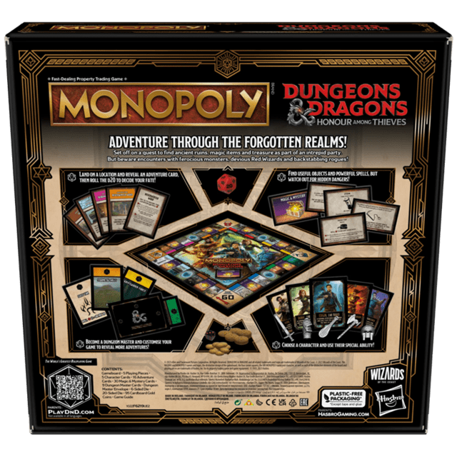 Monopoly Dungeons And Dragons Movie Board Game - 4