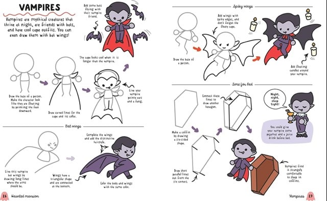 Kawaii: How To Draw Really Cute Spooky Stuff Paperback - 5