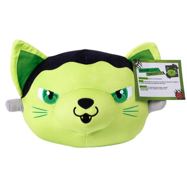 Frankenkitty Travel Crate Kreepy Katz Plush - 1