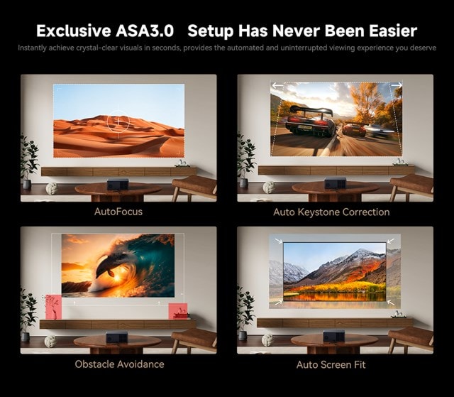 Wanbo X5 Pro-N Smart Projector with Bluetooth and Wi-Fi - 10