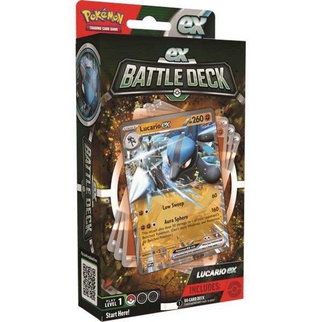 Lucario And Ampharos Ex Battle Deck: Pokemon Trading Cards - 2
